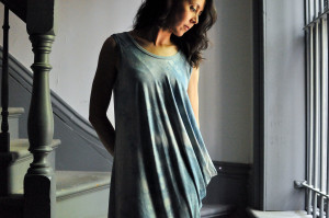 DRAPE DRAPE 2 : SHIBORI INDIGO DRESS