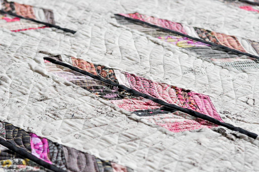 Feather Bed quilt detail