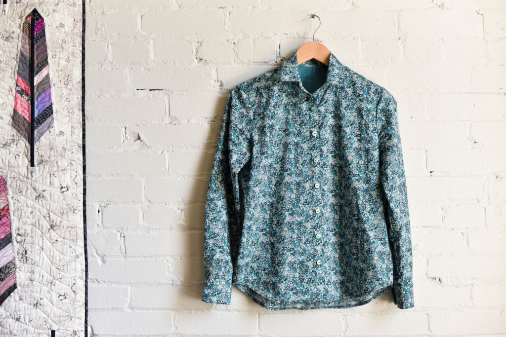 Grainline Archer Shirt : Liberty Chive