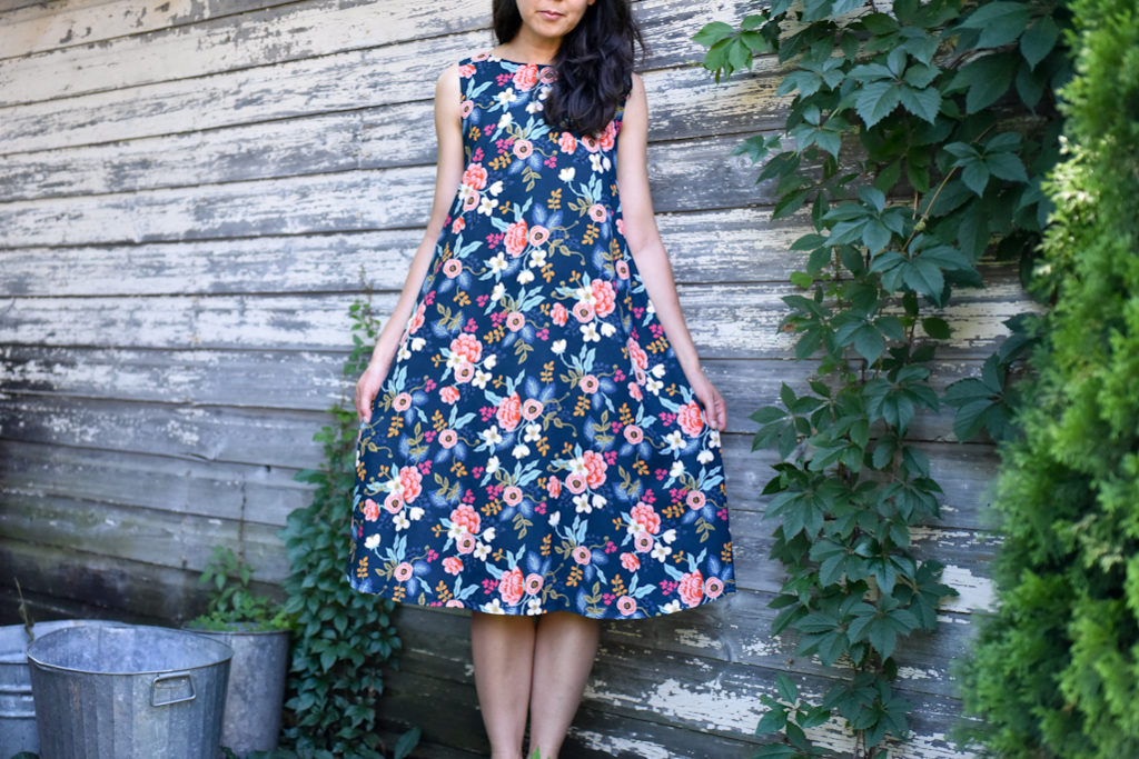 Trapeze Dress Les Fleurs