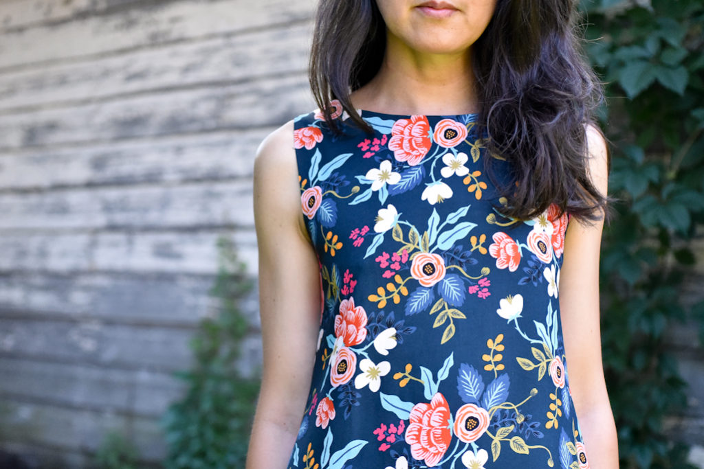 Trapeze Dress Les Fleurs