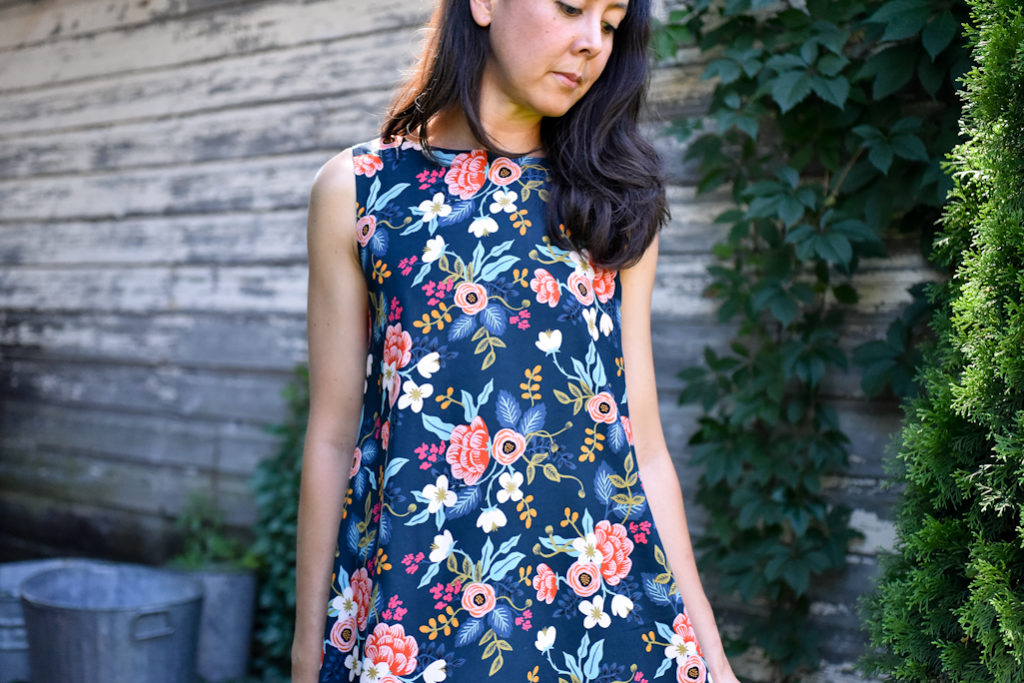 Trapeze Dress Les Fleurs