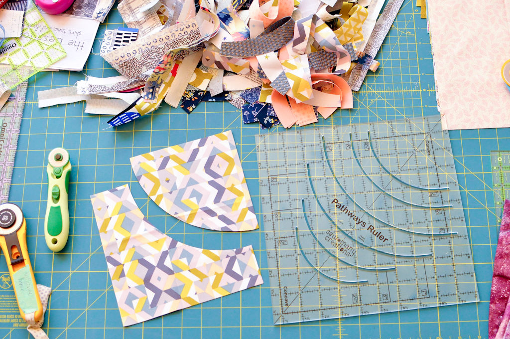 HandmadeGetaway_DoubleTimeQuilt_PathwaysRuler